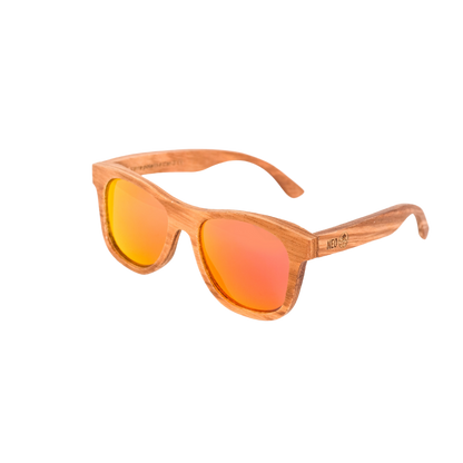 TROPICAL - Lunettes de soleil en bois de zébrano