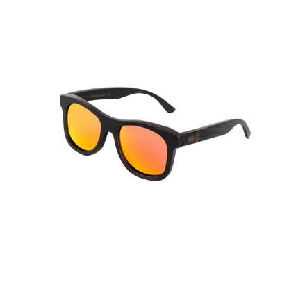 PREDATOR - Lunettes de soleil en bois de bambou noir